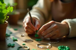 DIY : Fabriquer ses bijoux trèfle
