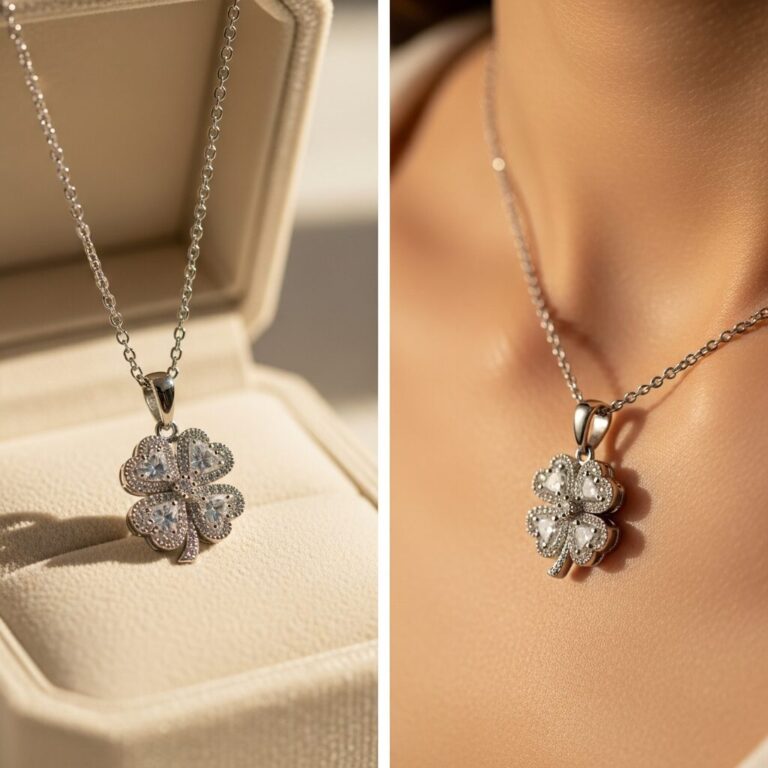 Découvrez le swarowski collier trefle, bijou porte-bonheur alliant éclat cristal et symbolique intemporelle. Un collier trèfle lumineux, conçu pour inspirer chance et harmonie — le cadeau parfait, qui sublime le quotidien et révèle votre style.