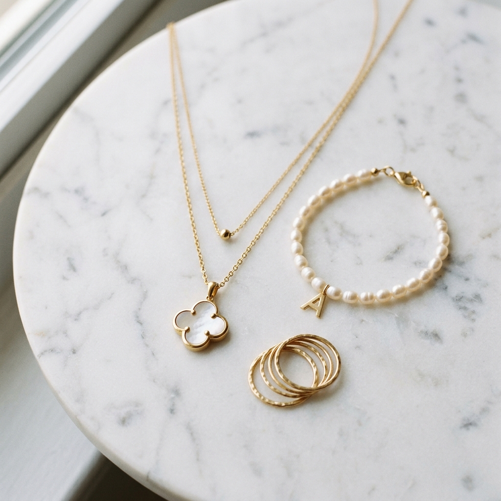 Comment associer un bijou trèfle avec ses autres bijoux : le guide stylistique complet - illustratio
